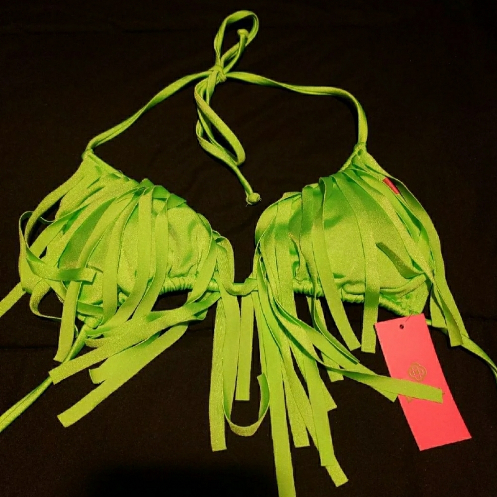 Fringe bikini top 👙